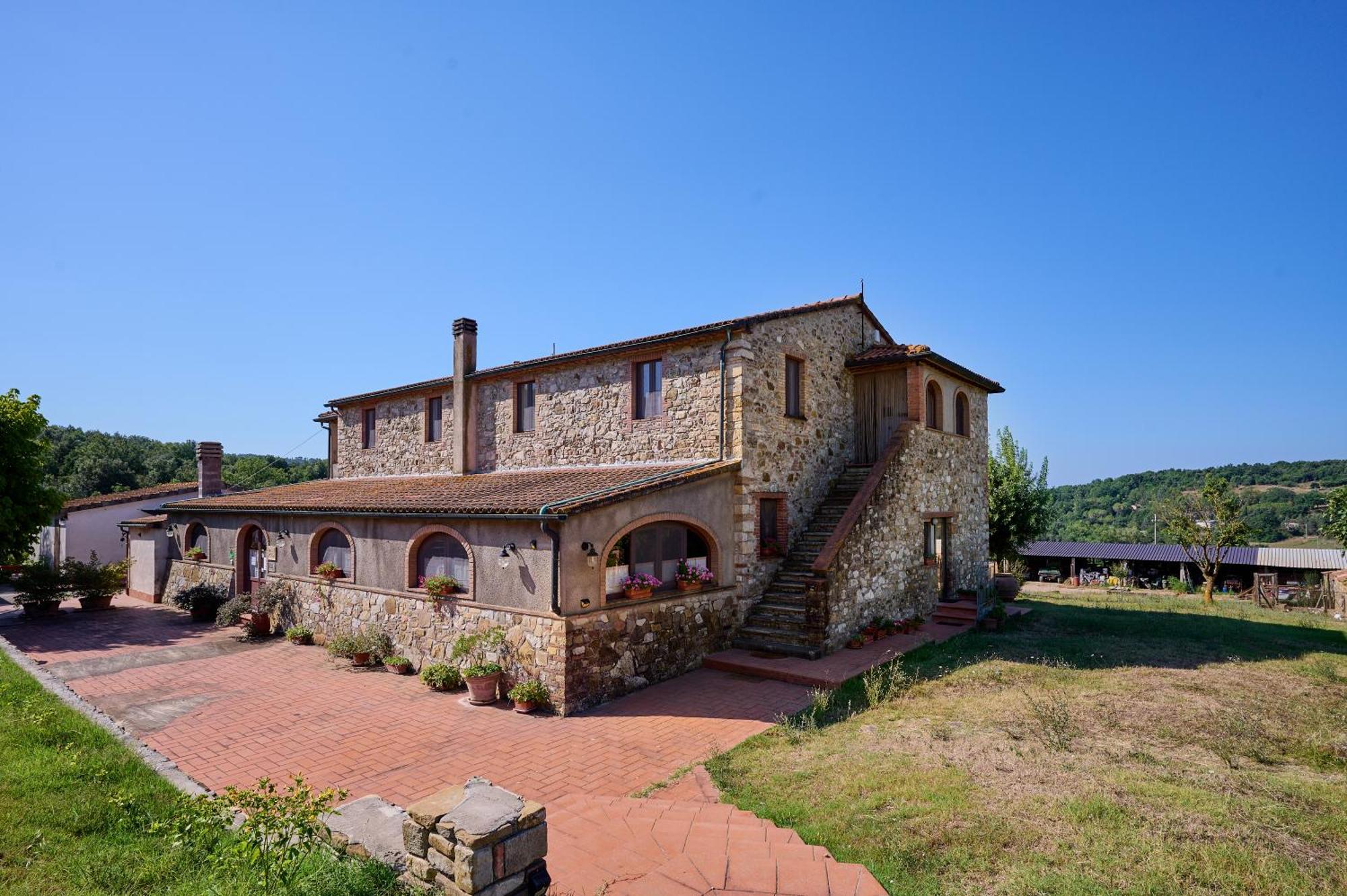 Agriturismo Tenuta Sant'Agnese Монтеверди-Мариттимо Экстерьер фото