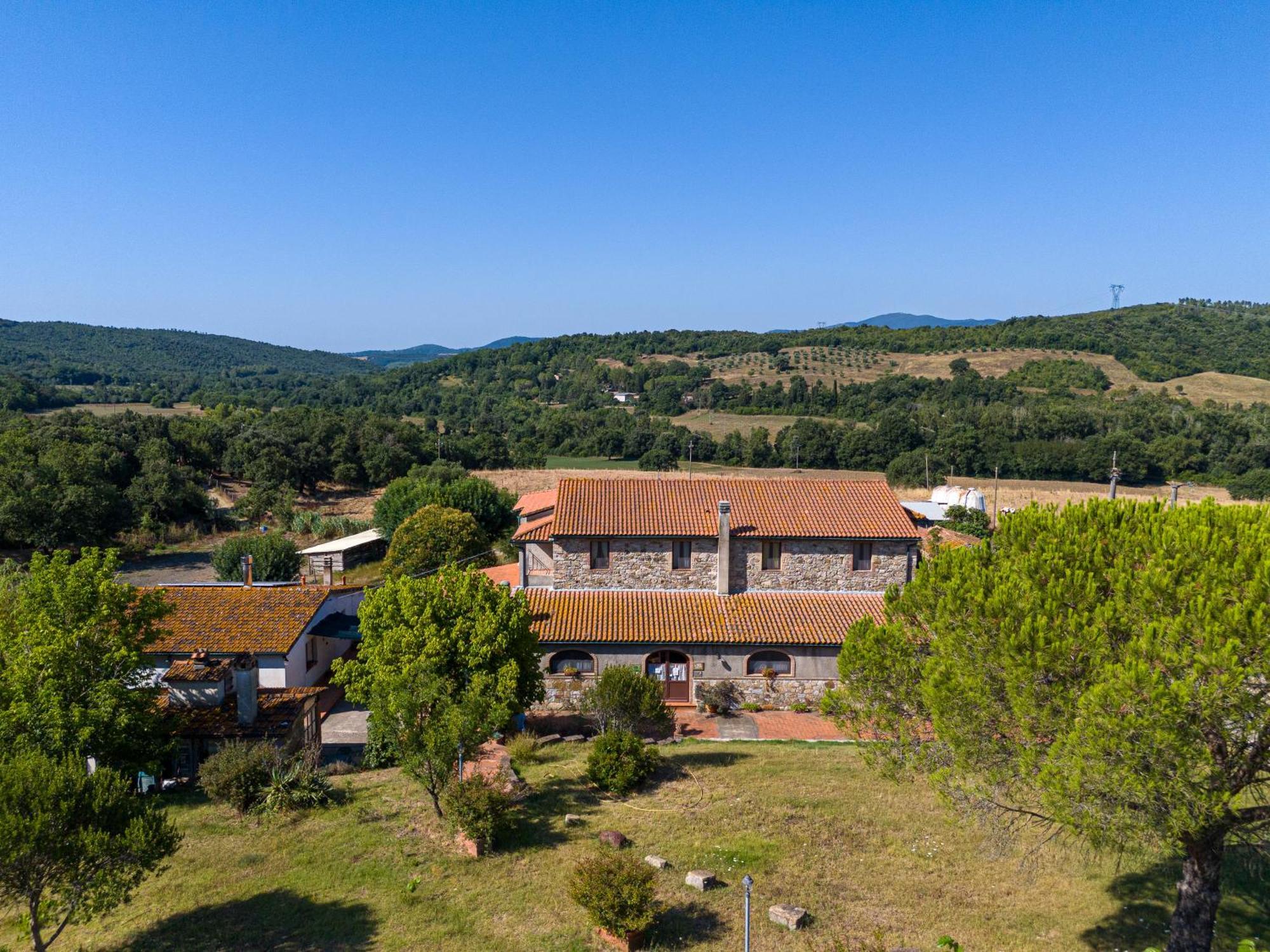 Agriturismo Tenuta Sant'Agnese Монтеверди-Мариттимо Экстерьер фото