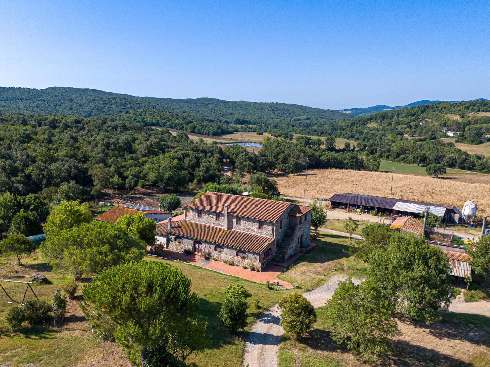 Agriturismo Tenuta Sant'Agnese Монтеверди-Мариттимо Экстерьер фото