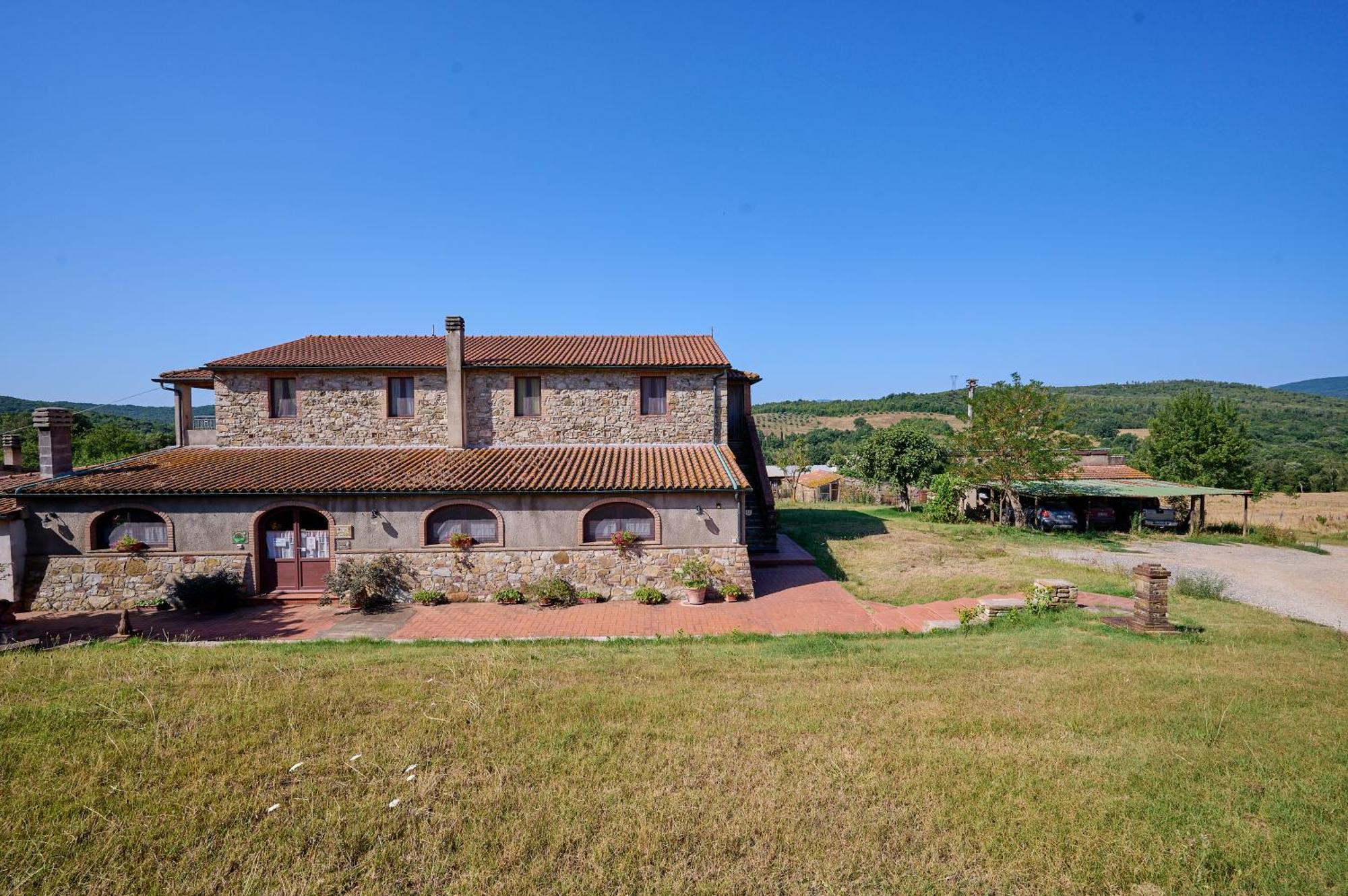 Agriturismo Tenuta Sant'Agnese Монтеверди-Мариттимо Экстерьер фото