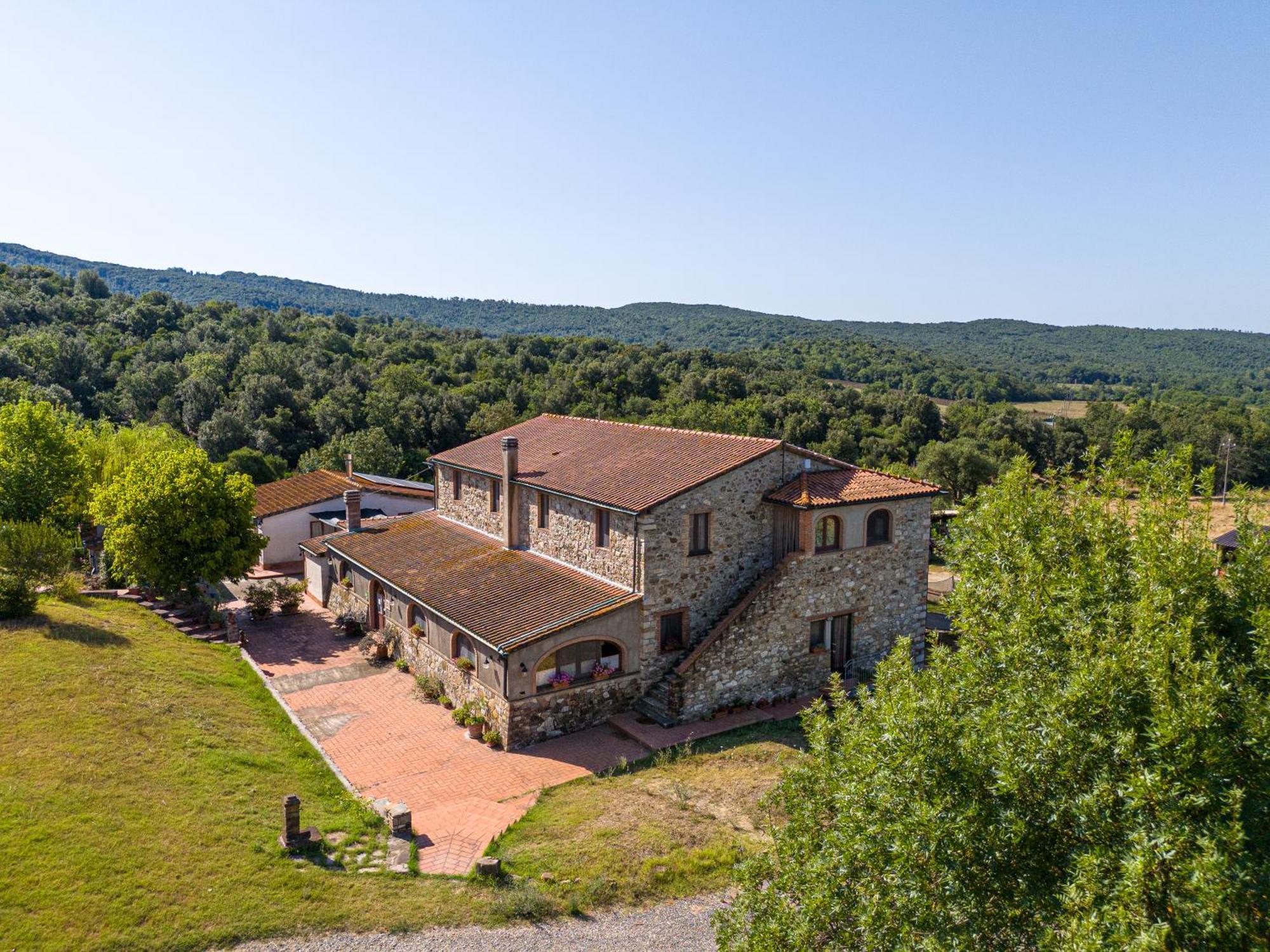 Agriturismo Tenuta Sant'Agnese Монтеверди-Мариттимо Экстерьер фото